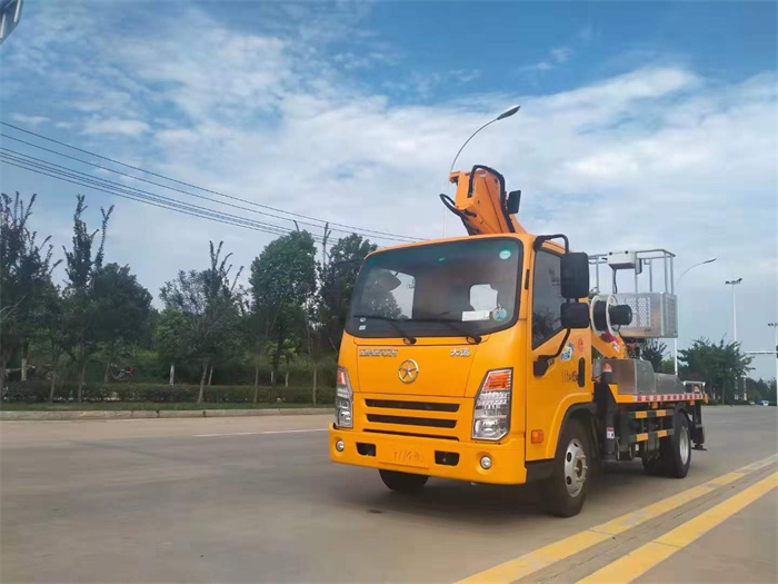 大運直臂升縮式藍牌高空作業車