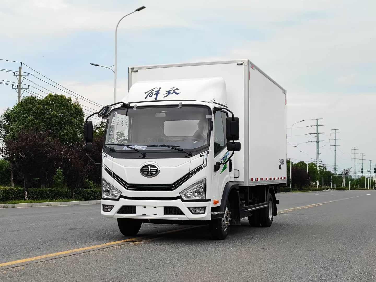 解放虎6G混動(dòng)冷藏車